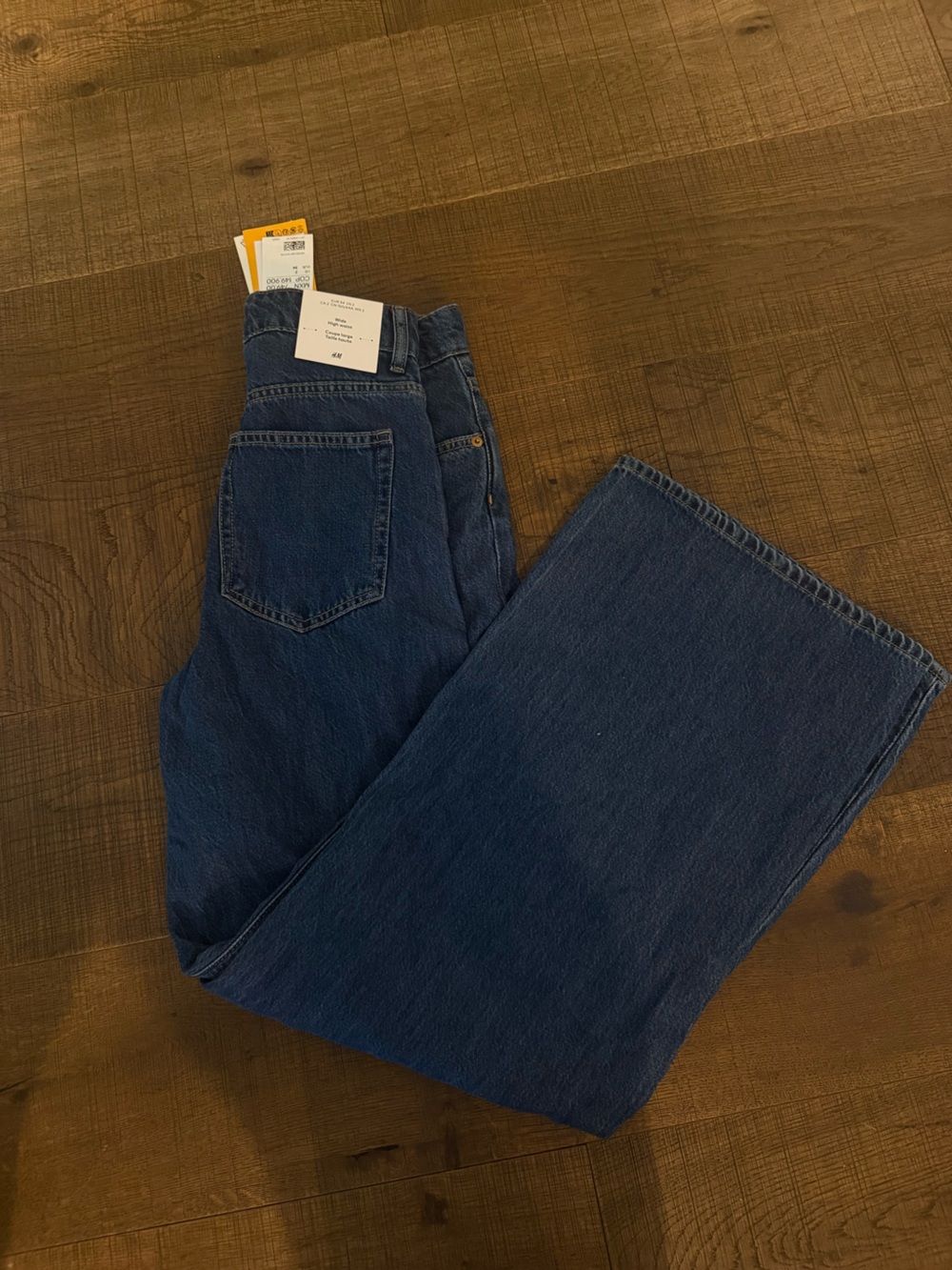 H&M wide leg jeans NWT